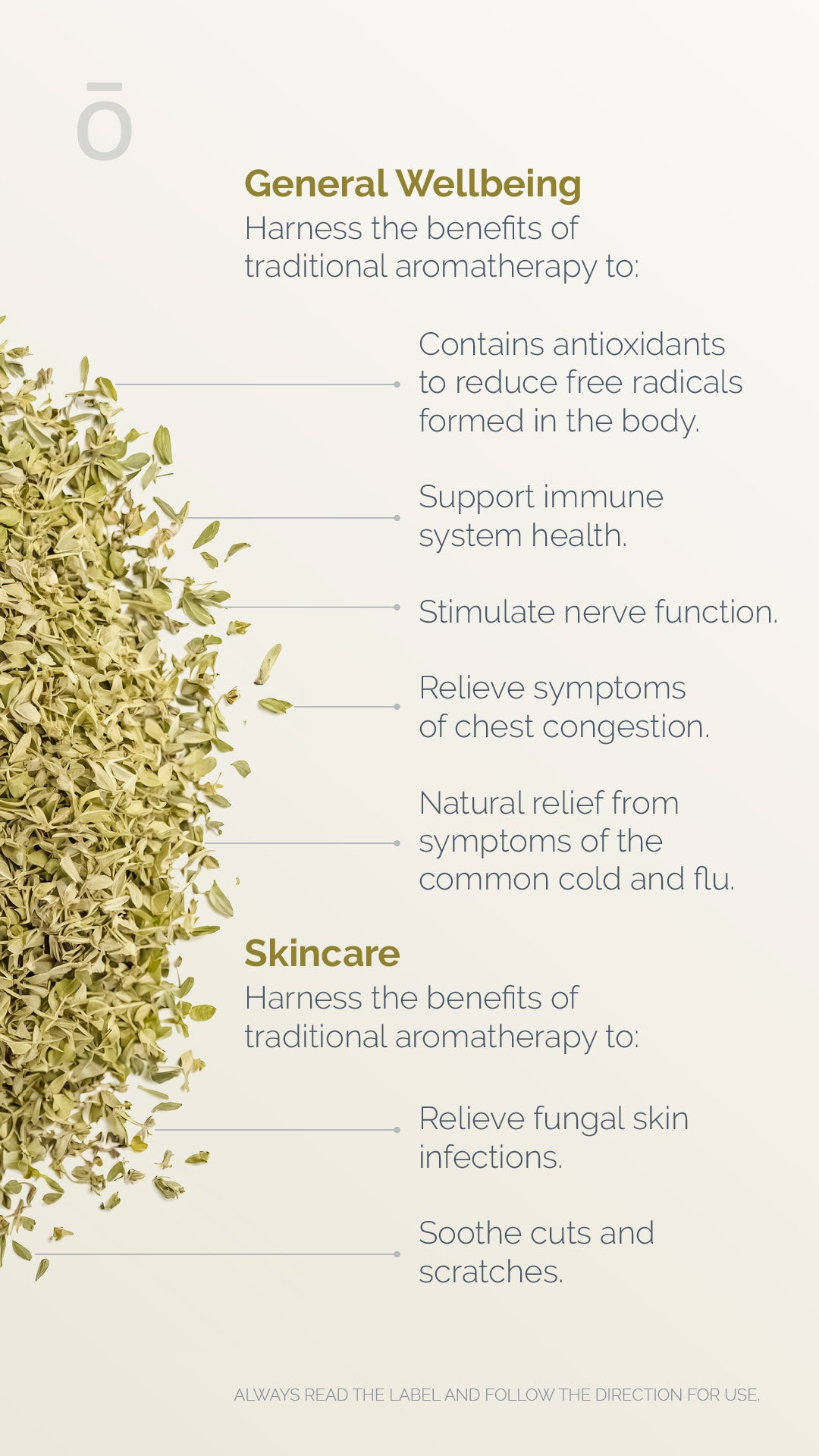 Oregano 15mL Essential Oils TGA Social Media AU NZ English Instagram Story 9x16 2