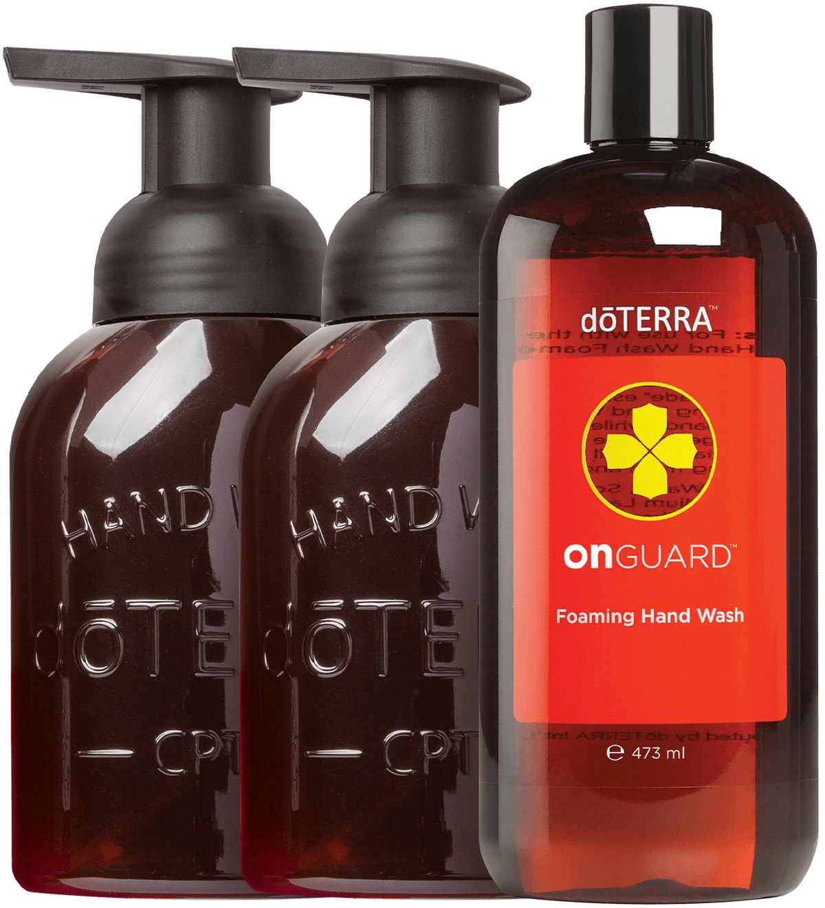 Doterra On Guard habzó kézmosó + 2 db adagoló