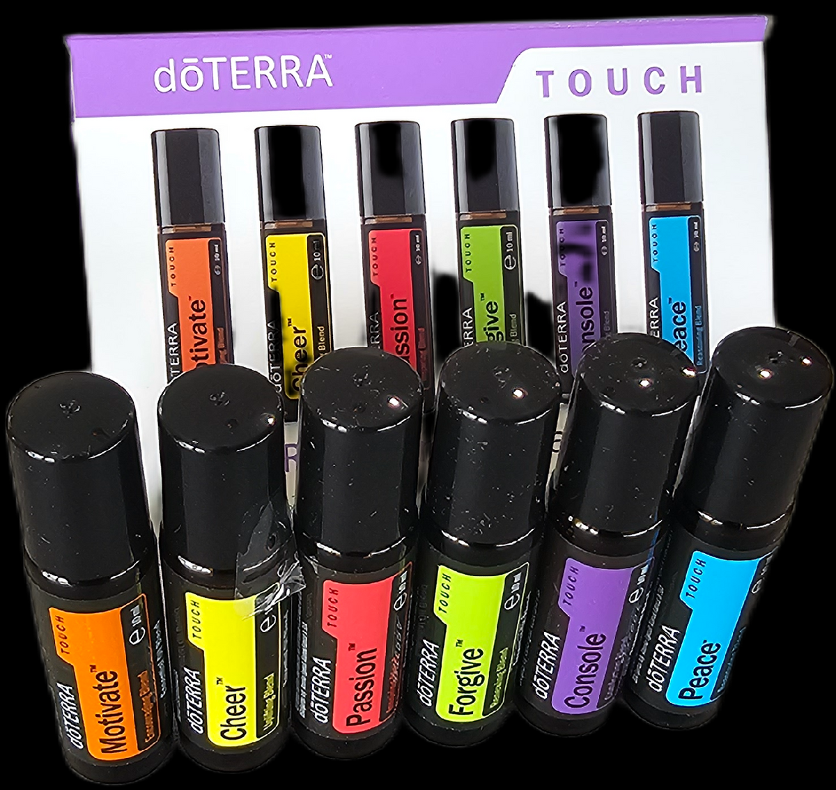 60215567 doTERRA Essential Aromatics touch csomag kibontva