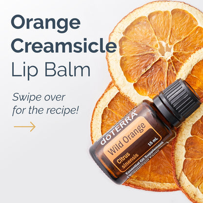 doTERRA wild orange vadnarancs ajakbalzsam recept