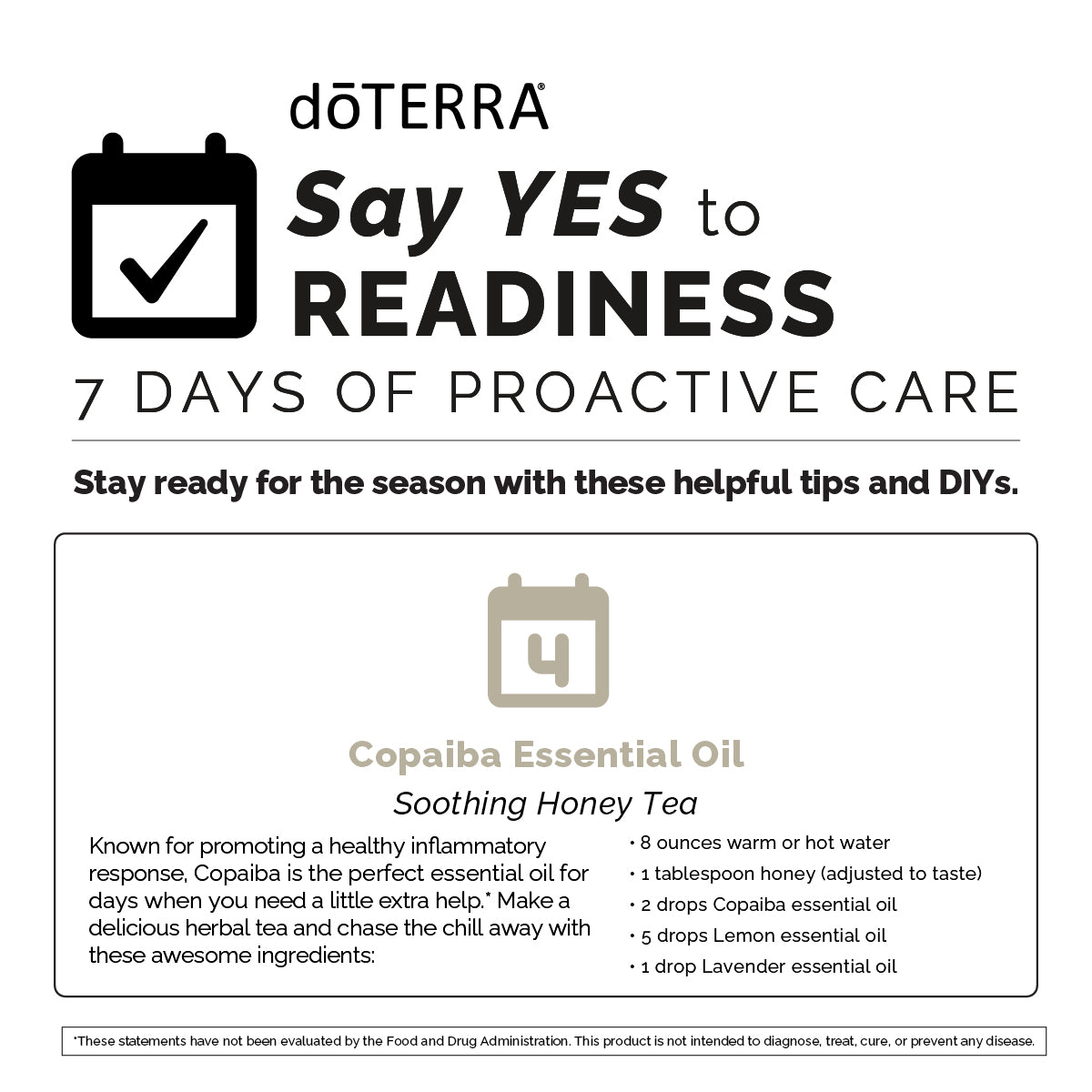 Doterra Copaiba olaj 15 ml tea