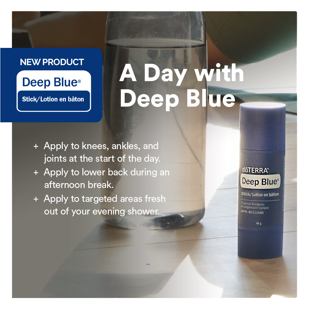 Doterra deep blue stift - stick