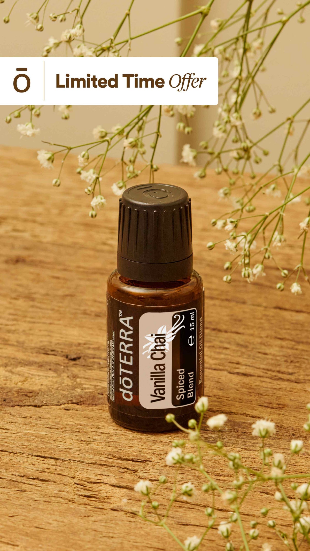 Vanilla Chai essential oil (15 ml) - Doterra